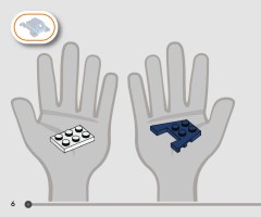 LEGO 75443 instructions page 6 – build guide