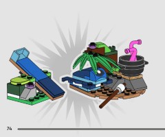 LEGO 75443 instructions page 74 – build guide