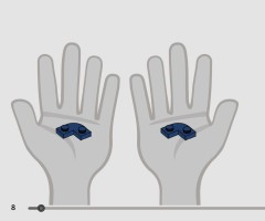 LEGO 75443 instructions page 8 – build guide