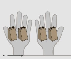 LEGO 75443 instructions page 12 – build guide