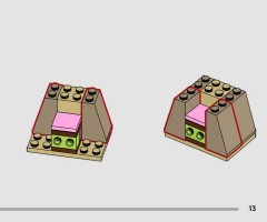 LEGO 75443 instructions page 13 – build guide
