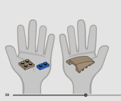 LEGO 75443 instructions page 28 – build guide