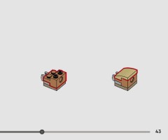 LEGO 75443 instructions page 43 – build guide