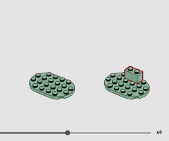 LEGO 75443 instructions page 49 – build guide