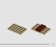 LEGO 75443 instructions page 5 – build guide