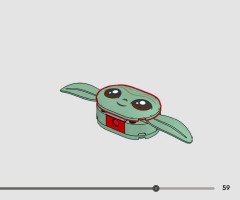 LEGO 75443 instructions page 59 – build guide