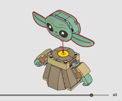 LEGO 75443 instructions page 63 – build guide