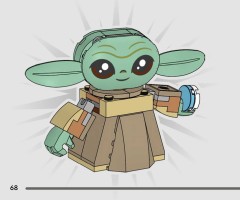 LEGO 75443 instructions page 68 – build guide