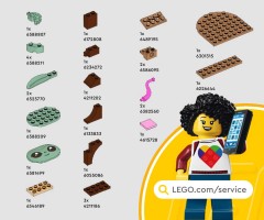 LEGO 75443 instructions page 75 – build guide