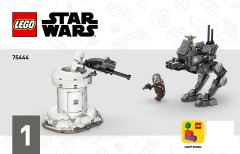 LEGO 75444 instructions page 1 – build guide
