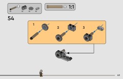 LEGO 75444 instructions page 43 – build guide