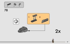 LEGO 75444 instructions page 57 – build guide