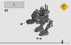 LEGO 75444 instructions page 61 – build guide