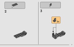 LEGO 75444 instructions page 7 – build guide