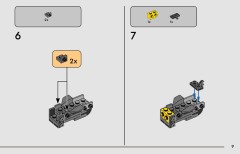 LEGO 75444 instructions page 9 – build guide