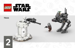 LEGO 75444 instructions page 1 – build guide