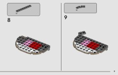 LEGO 75444 instructions page 9 – build guide