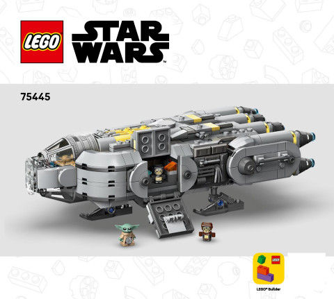 LEGO 75445 instructions page 1 – build guide