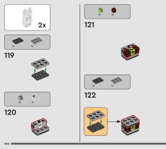 LEGO 75445 instructions page 100 – build guide