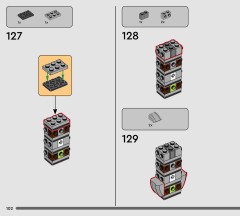 LEGO 75445 instructions page 102 – build guide