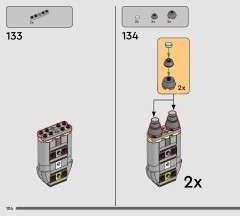 LEGO 75445 instructions page 104 – build guide