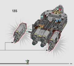 LEGO 75445 instructions page 105 – build guide