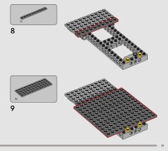 LEGO 75445 instructions page 11 – build guide