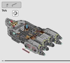 LEGO 75445 instructions page 110 – build guide