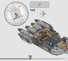 LEGO 75445 instructions page 111 – build guide