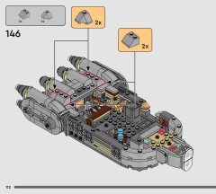 LEGO 75445 instructions page 112 – build guide