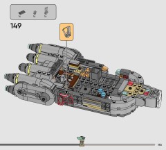 LEGO 75445 instructions page 115 – build guide