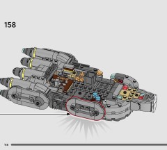LEGO 75445 instructions page 118 – build guide