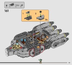 LEGO 75445 instructions page 121 – build guide