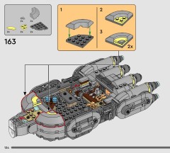 LEGO 75445 instructions page 124 – build guide