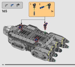 LEGO 75445 instructions page 126 – build guide