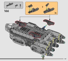 LEGO 75445 instructions page 127 – build guide