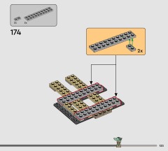 LEGO 75445 instructions page 133 – build guide