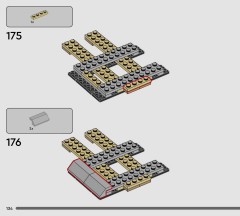 LEGO 75445 instructions page 134 – build guide