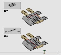 LEGO 75445 instructions page 135 – build guide