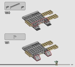 LEGO 75445 instructions page 137 – build guide