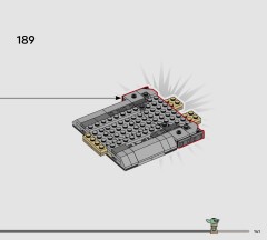 LEGO 75445 instructions page 141 – build guide