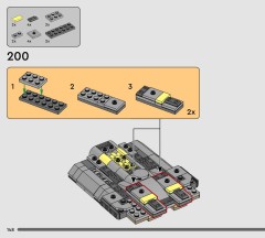 LEGO 75445 instructions page 148 – build guide
