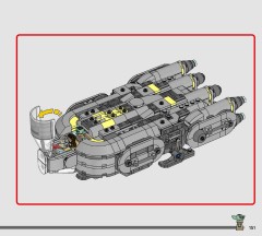 LEGO 75445 instructions page 151 – build guide