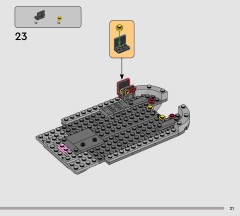 LEGO 75445 instructions page 21 – build guide