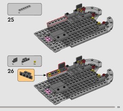 LEGO 75445 instructions page 23 – build guide