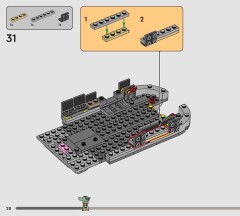 LEGO 75445 instructions page 28 – build guide