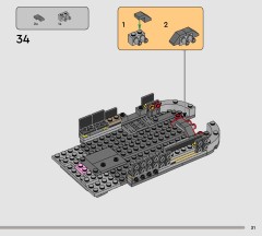 LEGO 75445 instructions page 31 – build guide