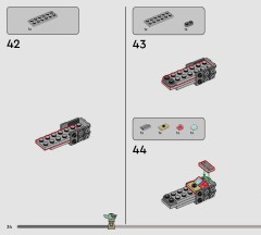 LEGO 75445 instructions page 34 – build guide