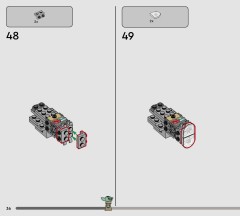 LEGO 75445 instructions page 36 – build guide