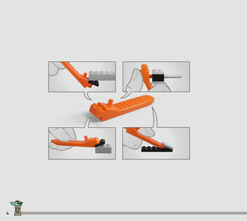 LEGO 75445 instructions page 4 – build guide